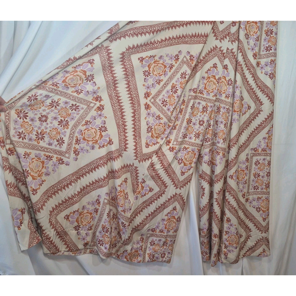 Free People Serendipity Jumpsuit Cream Tea Rose Strapless Small - Picture 6 of 13